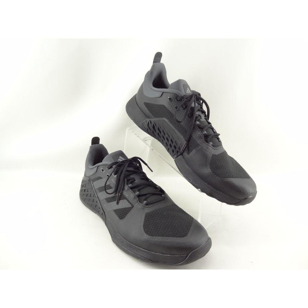 Adidas Dropset 2 Low‎ Mens Training Sneaker Shoes Black HQ8775 Size 14 US